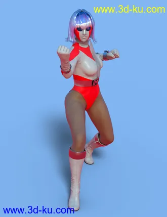 3D打印模型dForce MF Outfit for Genesis 8 and 8.1 Females的图片