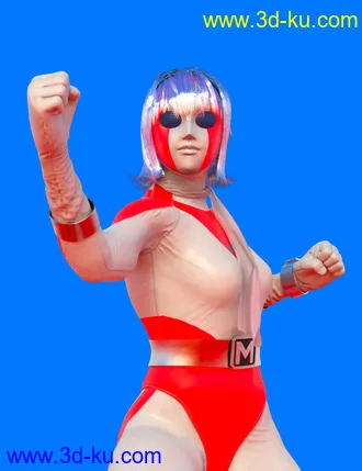 3D打印模型dForce MF Outfit for Genesis 8 and 8.1 Females的图片