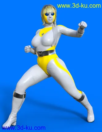 3D打印模型dForce MF Outfit for Genesis 8 and 8.1 Females的图片