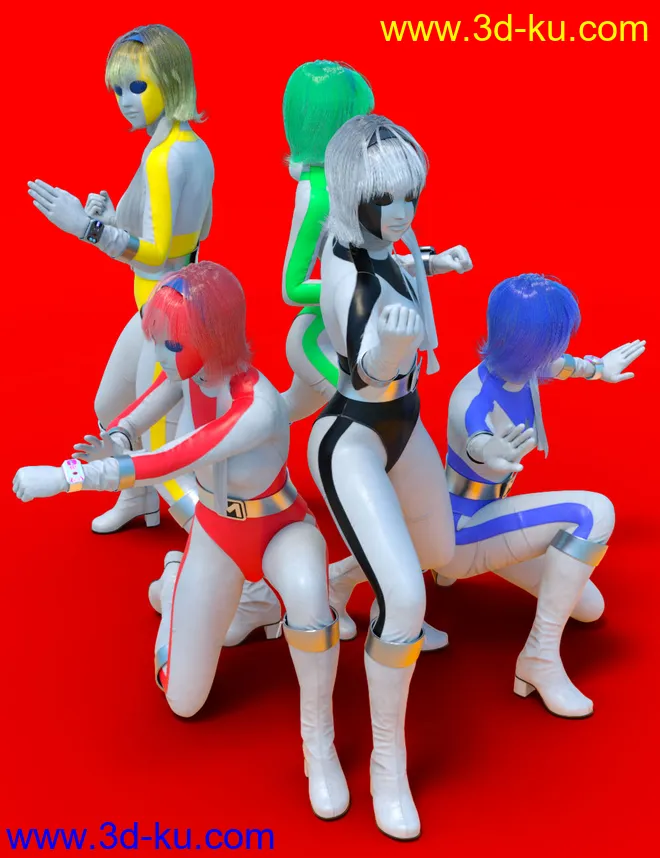 dForce MF Outfit for Genesis 8 and 8.1 Females模型的图片15