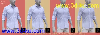 3D打印模型dForce MI Summer Casual Outfit for Genesis 8 and 8.1 Males的图片