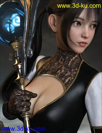 3D打印模型dForce Miki the Witch Outfit Set for Genesis 8 Females的图片