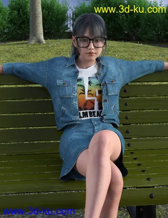 3D打印模型dForce Ninties Nostalgia Wardrobe for Genesis 8 Females的图片