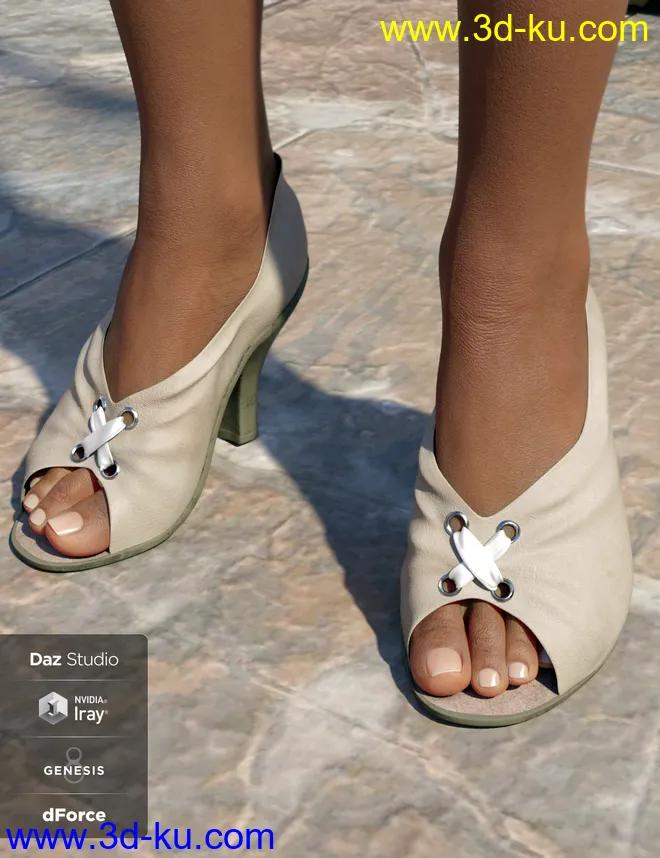 dForce Nuits D'été for Genesis 8 Female(s)模型的图片5