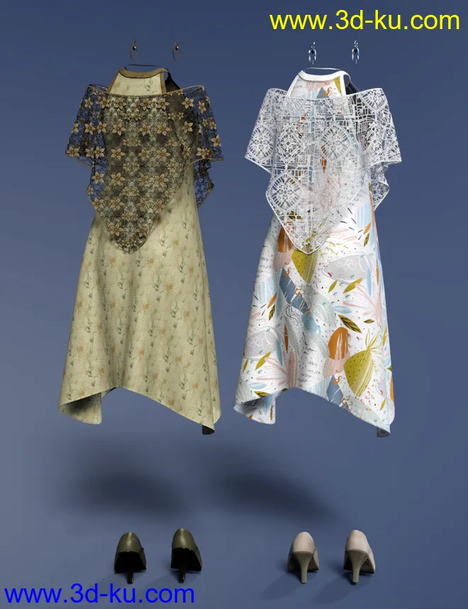 dForce Nuits D'été for Genesis 8 Female(s)模型的图片9