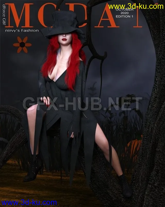 dforce October Crow G8F模型的图片1