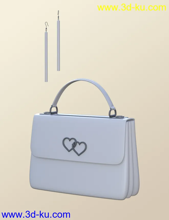 dForce Open Pants Outfit for Genesis 8 Females模型的图片11