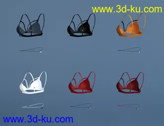 3D打印模型dForce Phenom Lingerie Textures的图片