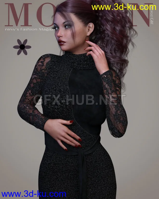 dforce Pretty Knitty2 G8F模型的图片1