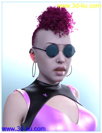 3D打印模型dForce Rave Party Outfit for Genesis 8 Female(s)的图片