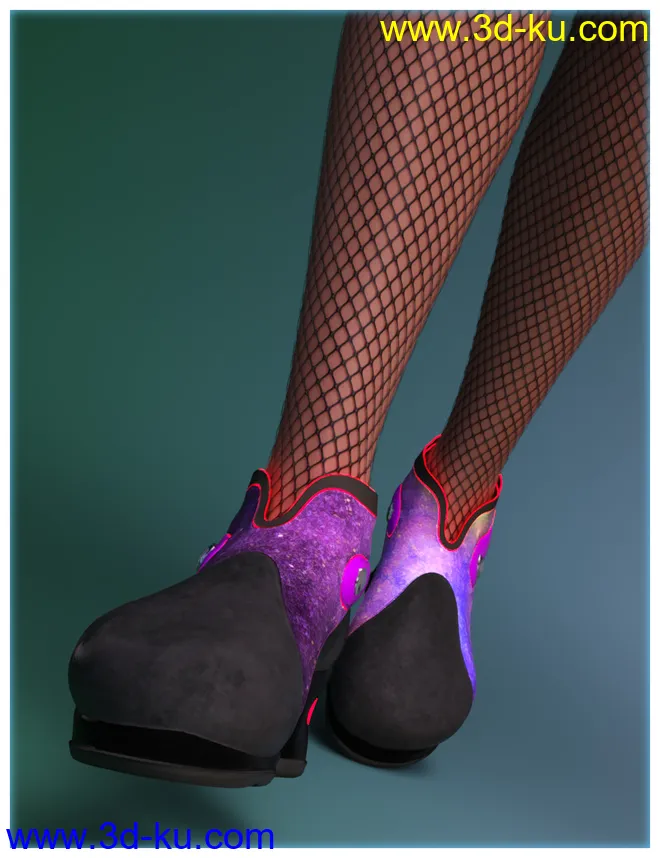 dForce Rave Party Outfit for Genesis 8 Female(s)模型的图片12