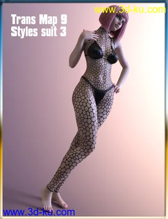 3D打印模型dForce Rave Party Outfit Raveva Textures的图片