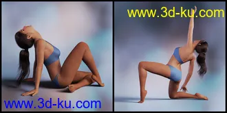 3D打印模型dForce Ready - Artistry in Motion Poses for Genesis 8 Female的图片