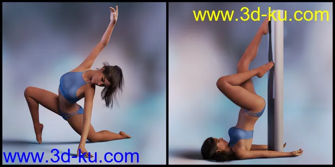 dForce Ready - Artistry in Motion Poses for Genesis 8 Female模型的图片5