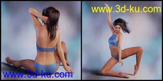 3D打印模型dForce Ready - Artistry in Motion Poses for Genesis 8 Female的图片