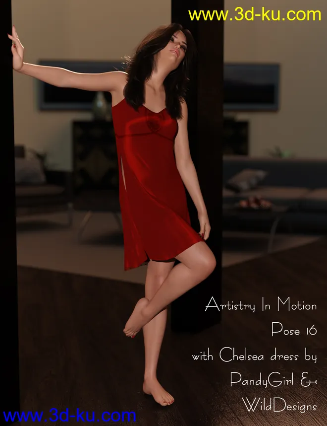 dForce Ready - Artistry in Motion Poses for Genesis 8 Female模型的图片12