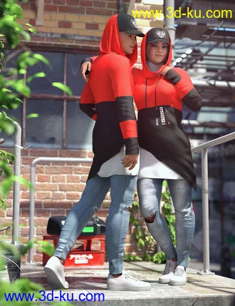 3D打印模型dForce Rebirth Outfit for Genesis 8 and 8.1的图片