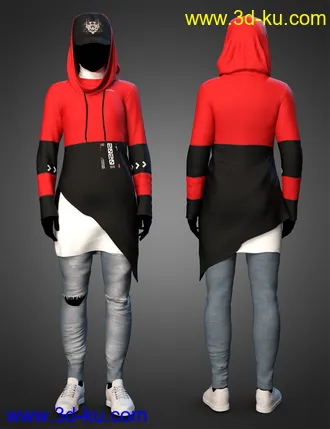 3D打印模型dForce Rebirth Outfit for Genesis 8 and 8.1的图片