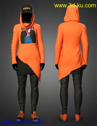 3D打印模型dForce Rebirth Outfit Textures的图片