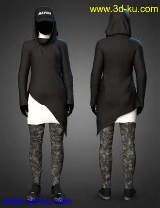 3D打印模型dForce Rebirth Outfit Textures的图片