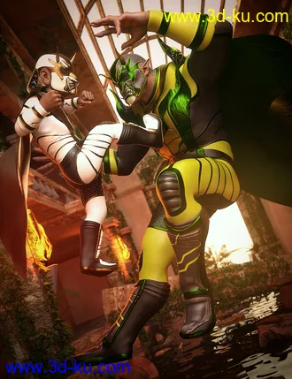 3D打印模型dForce Redmight Outfit Textures的图片