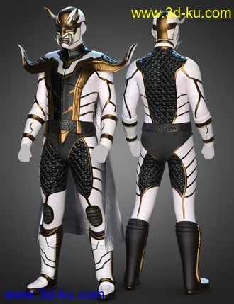 3D打印模型dForce Redmight Outfit Textures的图片