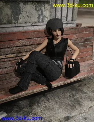 3D打印模型dforce Scene Kid Outfit for Genesis 8 Female的图片