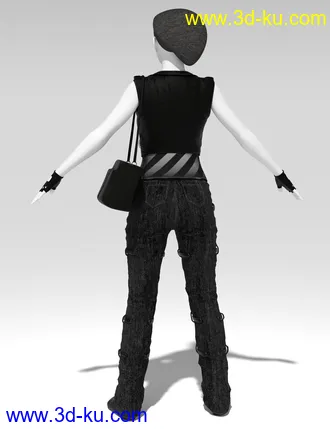 3D打印模型dforce Scene Kid Outfit for Genesis 8 Female的图片