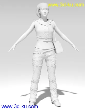 3D打印模型dforce Scene Kid Outfit for Genesis 8 Female的图片