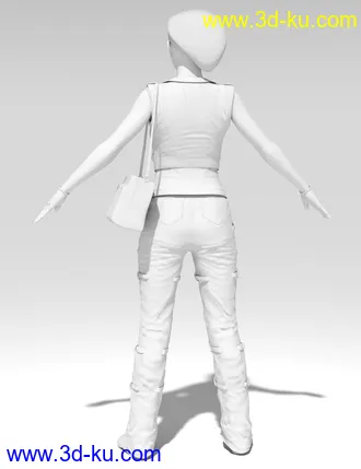 3D打印模型dforce Scene Kid Outfit for Genesis 8 Female的图片