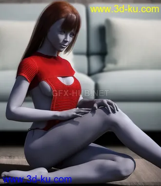 3D打印模型dforce Sexy Backless Sweater的图片