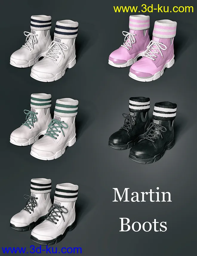 dForce Shirley Lee Outfits for Genesis 8 and 8.1 Female模型的图片6