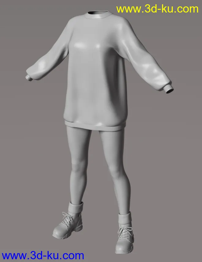 dForce Shirley Lee Outfits for Genesis 8 and 8.1 Female模型的图片12