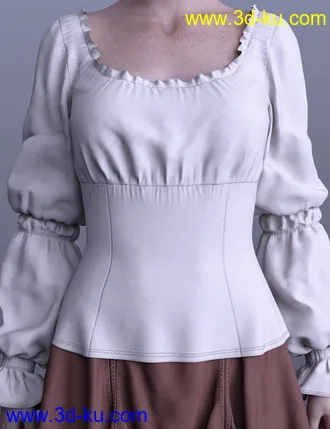 3D打印模型dForce Steampunk Outfit for Genesis 8 Female(s)的图片