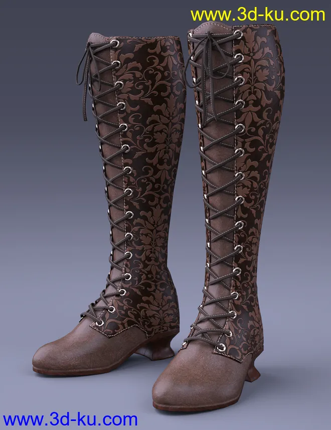 dForce Steampunk Outfit for Genesis 8 Female(s)模型的图片11