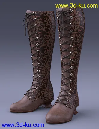 3D打印模型dForce Steampunk Outfit for Genesis 8 Female(s)的图片