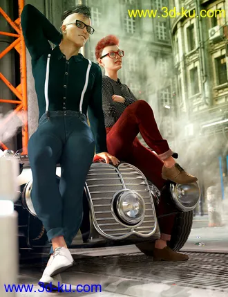 3D打印模型dForce Style Goals Outfit Textures的图片