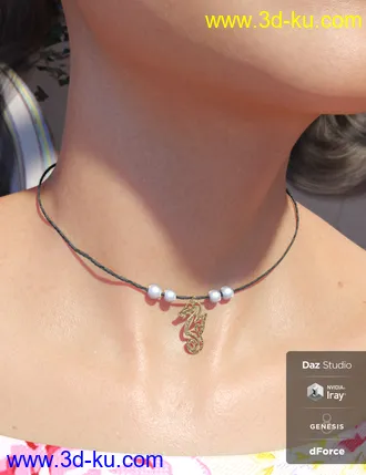 3D打印模型dForce Summer Romper for Genesis 8 Female(s)的图片