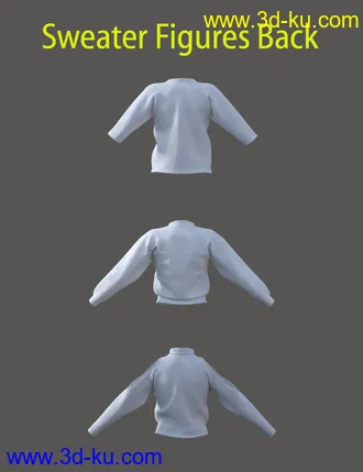 3D打印模型dForce Sweater Collection的图片
