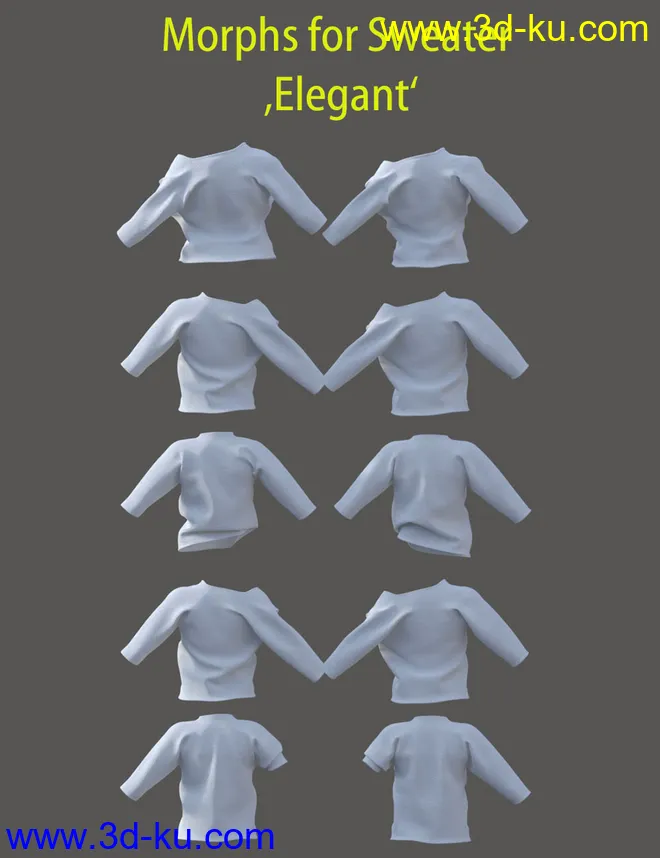 dForce Sweater Collection模型的图片7