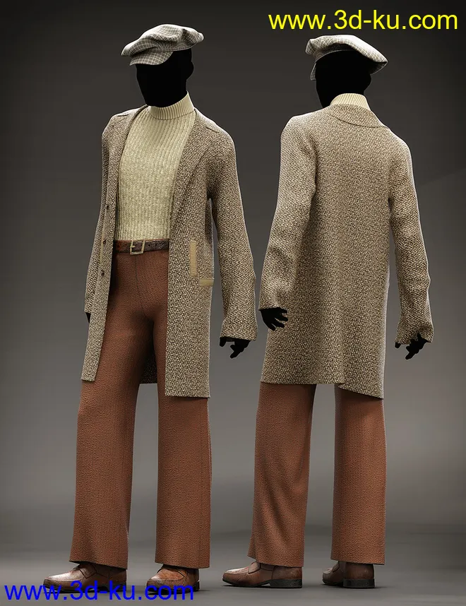 dForce The Max Outfit Textures模型的图片3