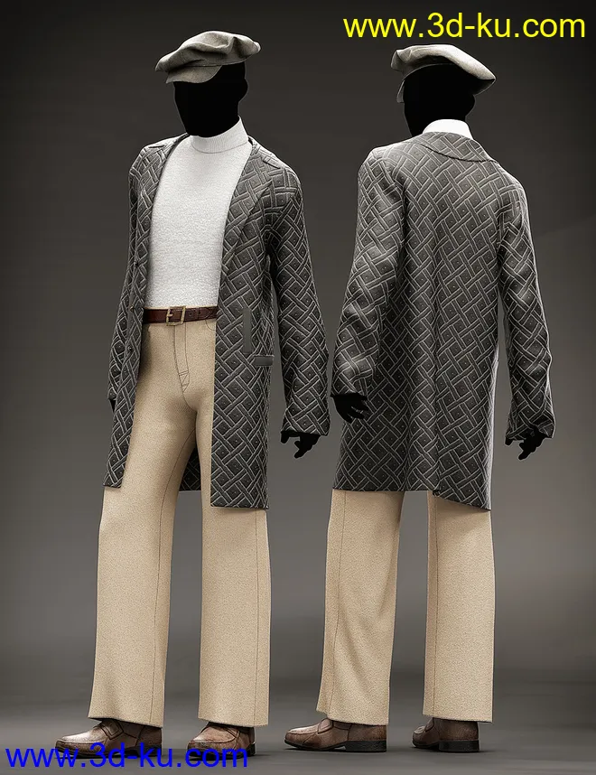 dForce The Max Outfit Textures模型的图片4