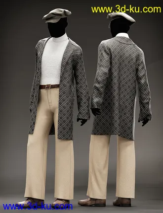 3D打印模型dForce The Max Outfit Textures的图片