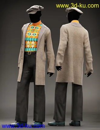 3D打印模型dForce The Max Outfit Textures的图片