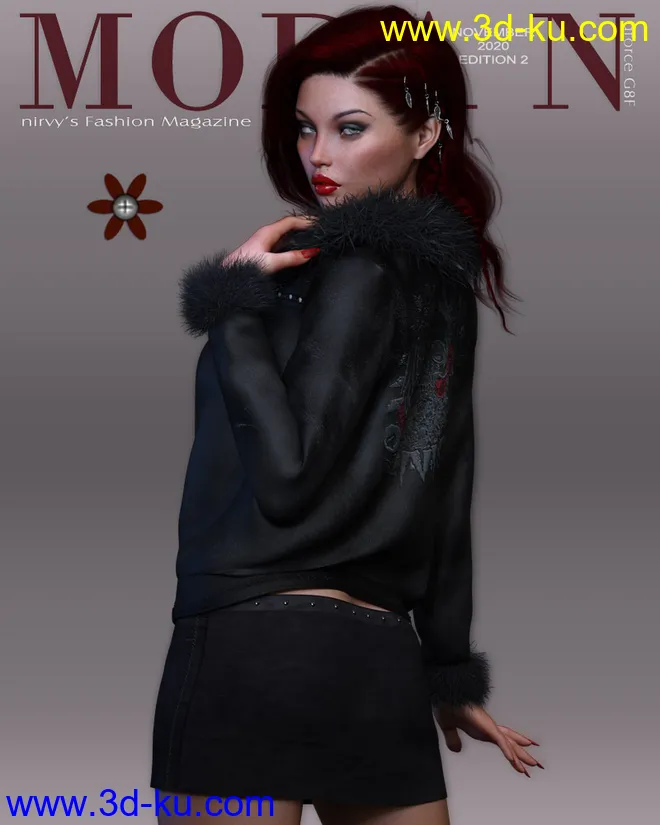 dforce WayWard Jacket Set G8F模型的图片1