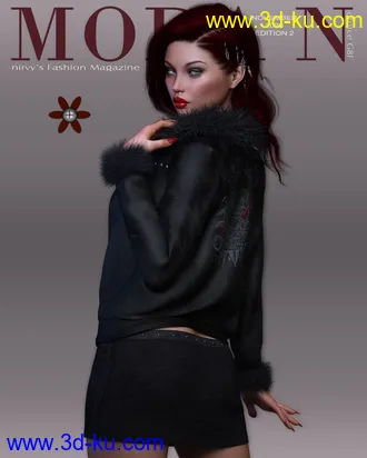 3D打印模型dforce WayWard Jacket Set G8F的图片