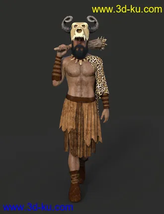 3D打印模型dForce Wild Man Outfit for Genesis 8 Male的图片