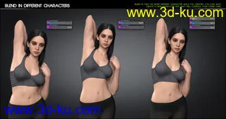 3D打印模型Dial Fusion for Genesis 2 to 8.1的图片