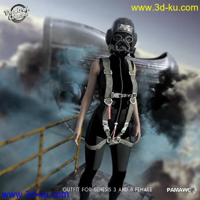 DieselPunk - Space Racer Pilot G3 G8 F for DS模型的图片1