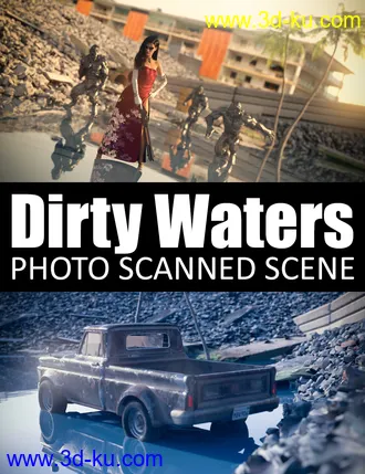 3D打印模型Dirty Waters - Photo Scanned Scene的图片